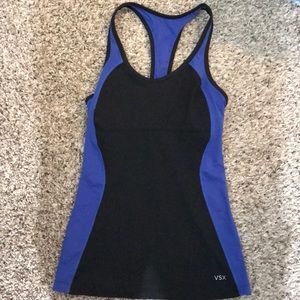 VSX workout top with built in bra